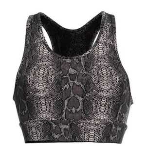 Varley Snake Print Sports Bra size small